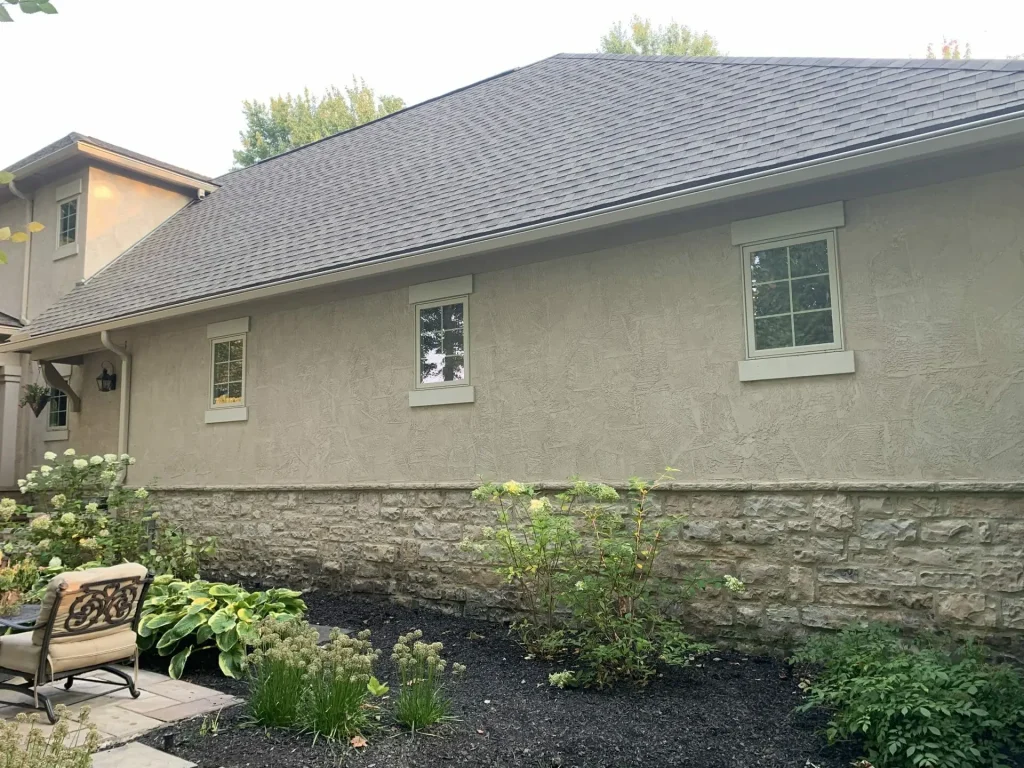 Home with a K-Guard leaf-free gutter system